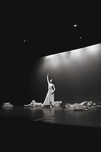 # Ulisse Albiati Photographer: before the invention of written language, dance was an essential part of the oral and performance methods of transmitting stories. Danse Arlequin, Rifredi theatre in Florence, Tuscany.