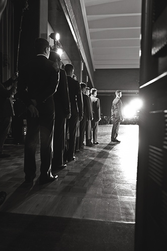 # Ulisse Albiati Photographer: Cadet is a term frequently used in the military environment to refer to a young soldier training to become an officer. Debutante ball, Italian Air Force theater in Florence, Tuscany.