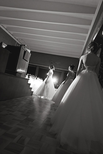 # Ulisse Albiati Photographer: during a debutante ball the upper-class girls from prominent national, and sometimes international, families are presented to the high society. Debutante ball, Italian Air Force theater in Florence, Tuscany.