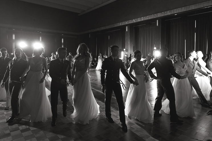 # Ulisse Albiati Photographer: Ann Anderson affirms that the high school prom is a democratic version of the debutante ball, where membership in the high society is not required, and where aren't specific restrictions to girls. Debutante ball, Italian Air Force theater in Florence, Tuscany.